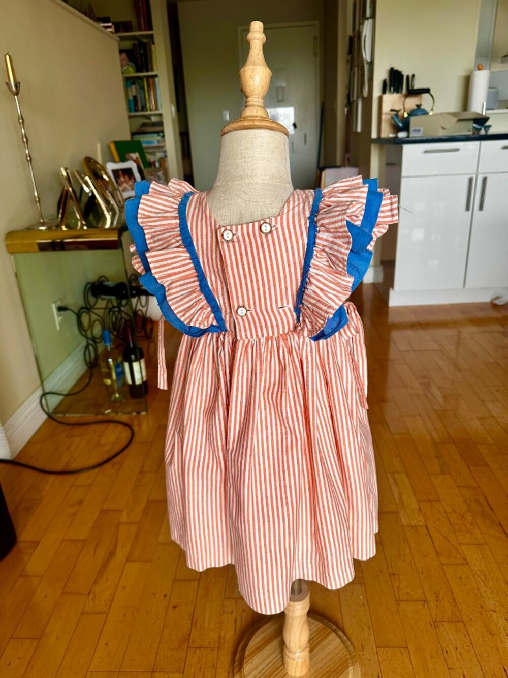 Pepa London Summer Candy Stripped Dress - Picture 5 of 9